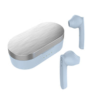 HKM-554771 Bluetooth Touch Control Headset for Gaming and Business with Charging Compartment - Stereo Sound, Battery Display, and Music Support