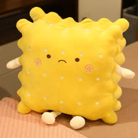 HKM-554835 Cute Sandwich Biscuit Pillow for Girls - Super Soft Plush Design for Summer Relaxation