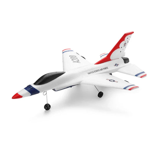 HKM-555347 2.4G Remote Control A-200 F-168 EPP Foam Airplane Glider with USB Charging, 4 Channels, Auto Return