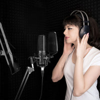 HKM-555411 Large Diaphragm Cardioid Condenser Microphone for Recording and Live Broadcast