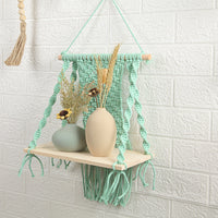 HKM-555539 Children's Room Cotton Ornaments, Hand-Woven Striped Design, 50*40cm