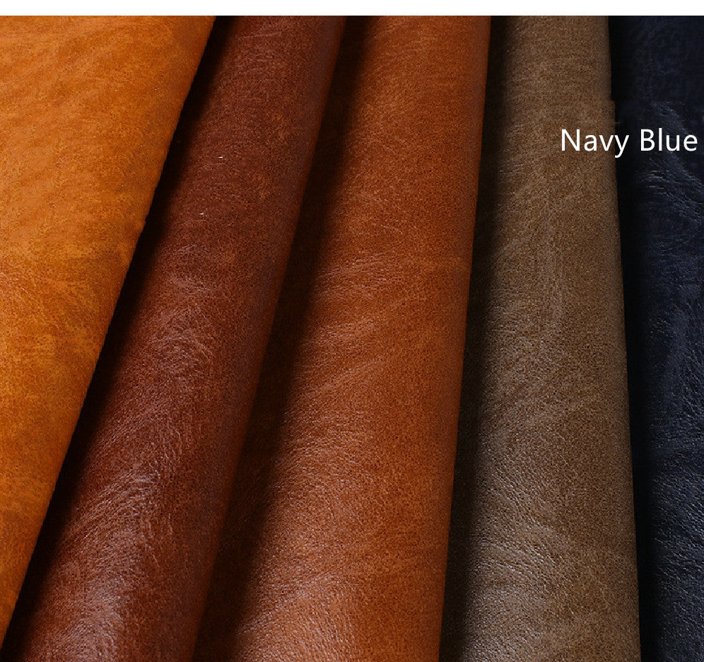 HKM-555539 Soft Bag Leather Fabric Half PU Briefcase - 1.2mm Thick, 140cm Wide, Ideal for Furniture and Accessories