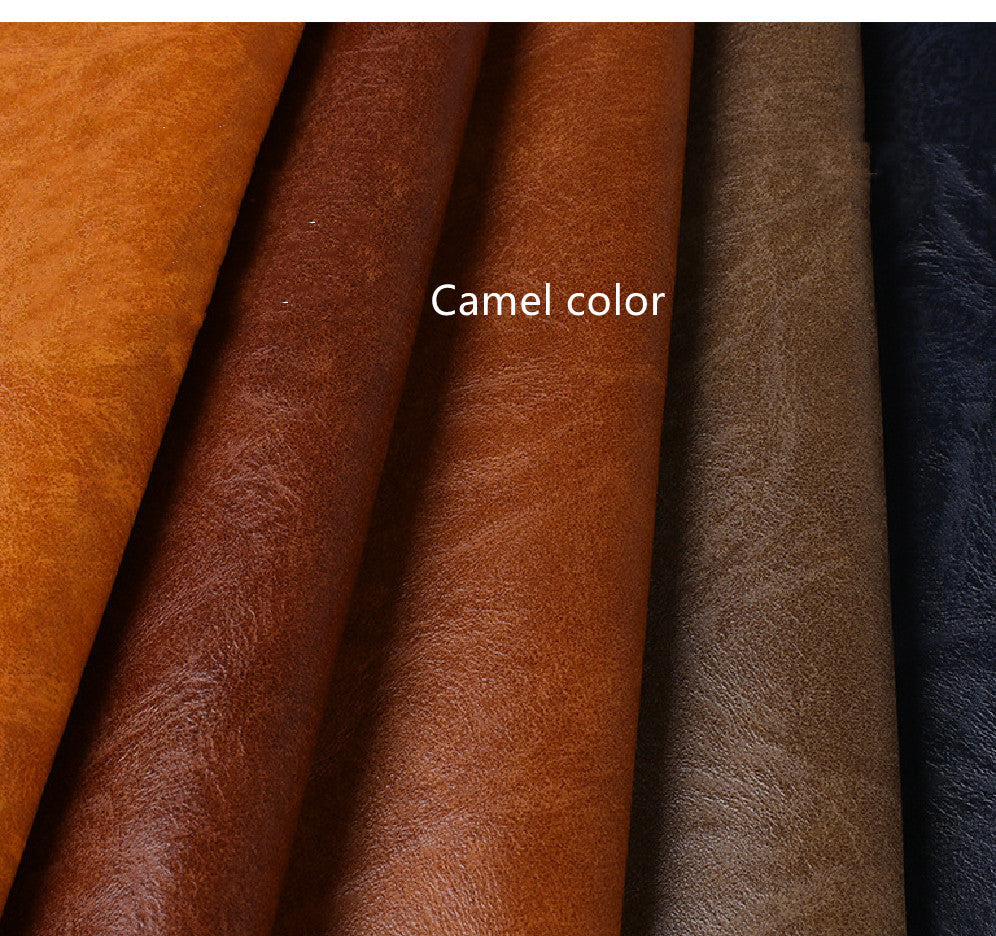 HKM-555539 Soft Bag Leather Fabric Half PU Briefcase - 1.2mm Thick, 140cm Wide, Ideal for Furniture and Accessories