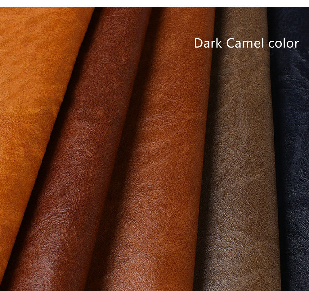 HKM-555539 Soft Bag Leather Fabric Half PU Briefcase - 1.2mm Thick, 140cm Wide, Ideal for Furniture and Accessories