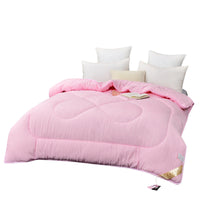 HKM-555539 Thickened Silk Floss Summer Blanket - Embossed & Printed Styles, Cotton Fabric, Various Sizes