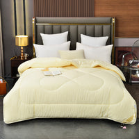 HKM-555539 Thickened Silk Floss Summer Blanket - Embossed & Printed Styles, Cotton Fabric, Various Sizes