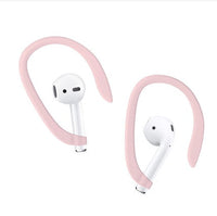 HKM-555603 Silicone Ear Protection Covers Compatible with AirPods - White, Black, Red, Pink Options