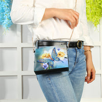 HKM-555667 Handmade Diamond Painting Butterfly Messenger Bag, 18X15cm, Frameless Design