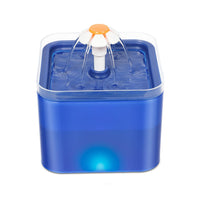 HKM-555731 Automatic Circulating Pet Water Dispenser with LED Light - 2L Capacity, 1.5W Power, 1.8M Cable, Made of Durable PP Material