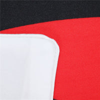 HKM-555859 Red and Black Bulldog Design Bedding Set - 3-Piece Polyester Collection for Various Bed Sizes