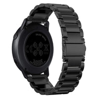HKM-556371 Stainless Steel Three-Bead Watch Strap for Samsung Galaxy Watch Active - Multiple Colors Available