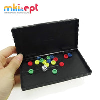 HKM-556499 Folding Ludo & Chess Board Game Set for Kids – Fun Plastic Educational Toy
