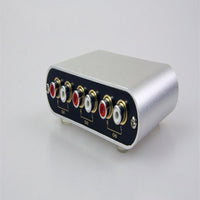 HKM-556563 Audio Source Switch with Infrared Remote Control and Power-Off Memory Function