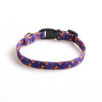 HKM-556563 Halloween Pet Collar with Bowknot - Pumpkin & Ghost Patterns, Scalable Options
