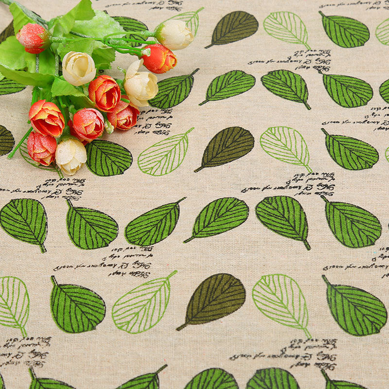 HKM-556691 Thickened Printed Cotton and Linen Storage Fabric for Home Décor and Accessories