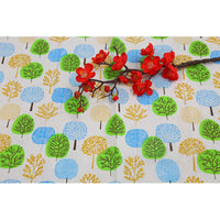 HKM-556691 Thickened Printed Cotton and Linen Storage Fabric for Home Décor and Accessories