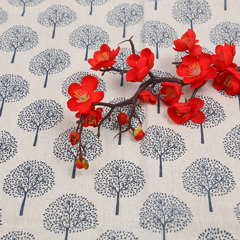 HKM-556691 Thickened Printed Cotton and Linen Storage Fabric for Home Décor and Accessories