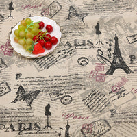 HKM-556691 Thickened Printed Cotton and Linen Storage Fabric for Home Décor and Accessories