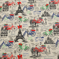 HKM-556691 Thickened Printed Cotton and Linen Storage Fabric for Home Décor and Accessories