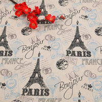 HKM-556691 Thickened Printed Cotton and Linen Storage Fabric for Home Décor and Accessories
