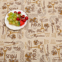 HKM-556691 Thickened Printed Cotton and Linen Storage Fabric for Home Décor and Accessories