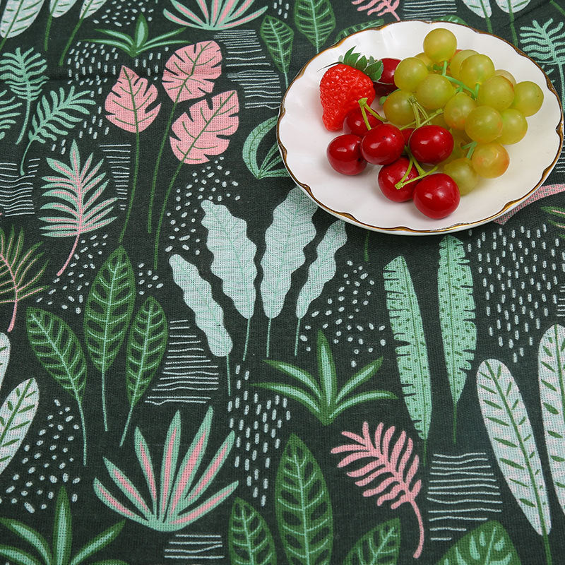 HKM-556691 Thickened Printed Cotton and Linen Storage Fabric for Home Décor and Accessories