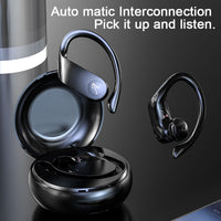 HKM-556755 A15 True Wireless Bluetooth Earbuds with Magnetic Charging and Sports Earhook