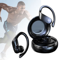 HKM-556755 A15 True Wireless Bluetooth Earbuds with Magnetic Charging and Sports Earhook