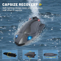 HKM-556819 High-Speed Brushless Remote Control Electric Boat, 25km/h, 4 Channels, Ready-to-Go