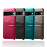 HKM-556947 Calf Pattern Leather Phone Case for Google Pixel 7 – Multiple Colors Available