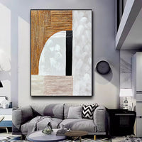 HKM-556947 Handmade Modern Abstract Oil Painting Canvas for Living Room Wall Art Decor