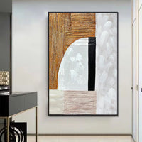 HKM-556947 Handmade Modern Abstract Oil Painting Canvas for Living Room Wall Art Decor
