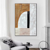 HKM-556947 Handmade Modern Abstract Oil Painting Canvas for Living Room Wall Art Decor