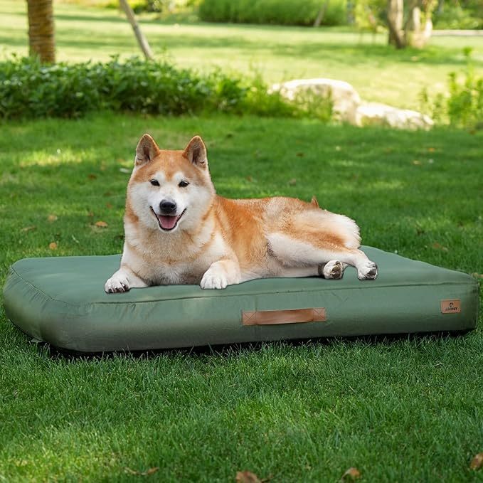 HKM-557139 Inflatable Waterproof Dog Bed with Non-slip Base and Easy Clean Oxford Fabric for Summer Travel