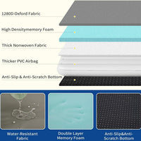 HKM-557139 Inflatable Waterproof Dog Bed with Non-slip Base and Easy Clean Oxford Fabric for Summer Travel
