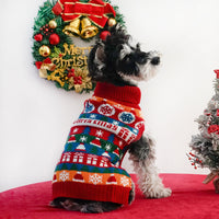 HKM-557267 Cozy Turtleneck Dog Sweater for Autumn and Winter in Wool, Sizes S to XXL