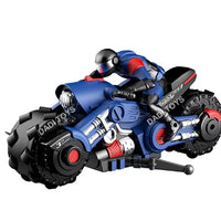 HKM-557267 Remote Control Drift Motorcycle, 1/10 Scale Electric Stunt Bike with 360° Rotation for Kids
