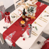 HKM-557331 Festive Cloth Art Table Flag for Holiday Decor - 180cm x 33cm
