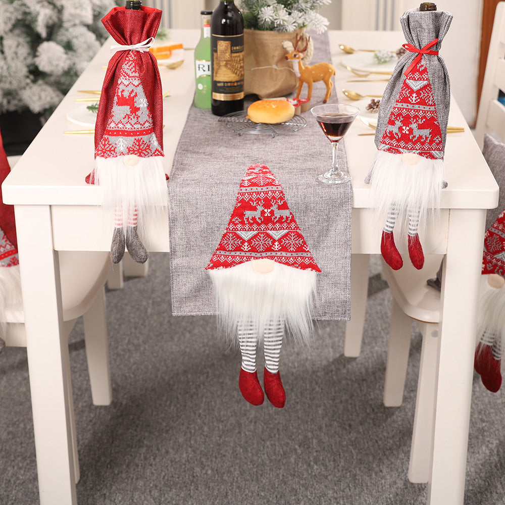 HKM-557331 Festive Cloth Art Table Flag for Holiday Decor - 180cm x 33cm