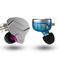 HKM-557395 High-Fidelity Metal In-Ear Headphones with Subwoofer and Ear-Wrap Design