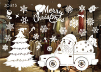 HKM-557459 Festive Christmas Window Stickers for Holiday Decorating