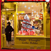 HKM-557459 Festive Christmas Window Stickers for Holiday Decorating