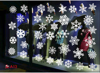 HKM-557459 Festive Christmas Window Stickers for Holiday Decorating