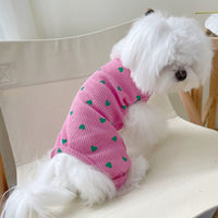 HKM-557523 Four-Legged Pet Love Clothes in Pink, Yellow, and Rose - Fashion Minimalist Cotton Apparel