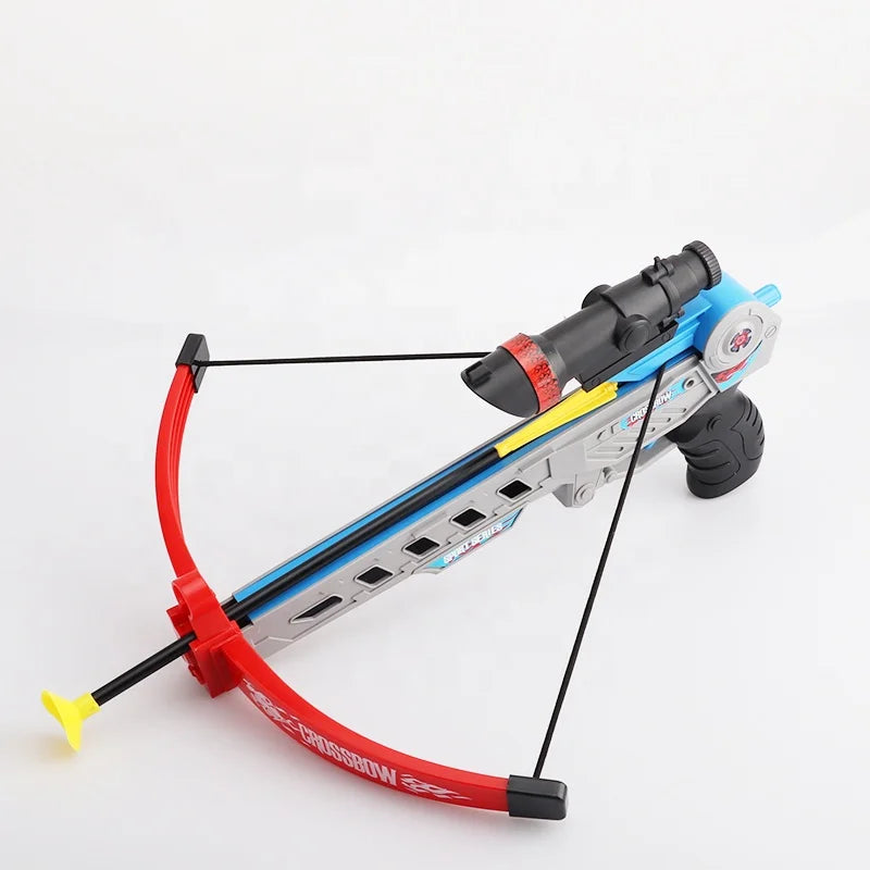 HKM-557651 Kids Bow and Arrow Toy Set - Outdoor Fun for Ages 2 to 4 - Includes 24 Pieces