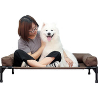 HKM-557651 Removable and Washable Moisture-Proof Pet Camp Bed with Surrounding Border for Medium to Large Dogs