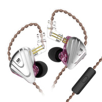 HKM-557907 KZ ZSX Terminator 12-Driver In-Ear Headphones with L-Bend 3.5mm Connector
