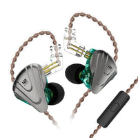 HKM-557907 KZ ZSX Terminator 12-Driver In-Ear Headphones with L-Bend 3.5mm Connector