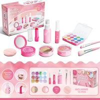 HKM-557971 Kids Makeup Playset - Simulation Dress-Up Game for Girls, Ages 2-9, Plastic Toy Set