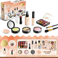 HKM-557971 Kids Makeup Playset - Simulation Dress-Up Game for Girls, Ages 2-9, Plastic Toy Set